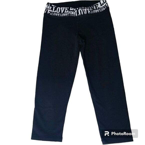 5/$25 Victoria's Secret Pink capri's - Picture 1 of 5